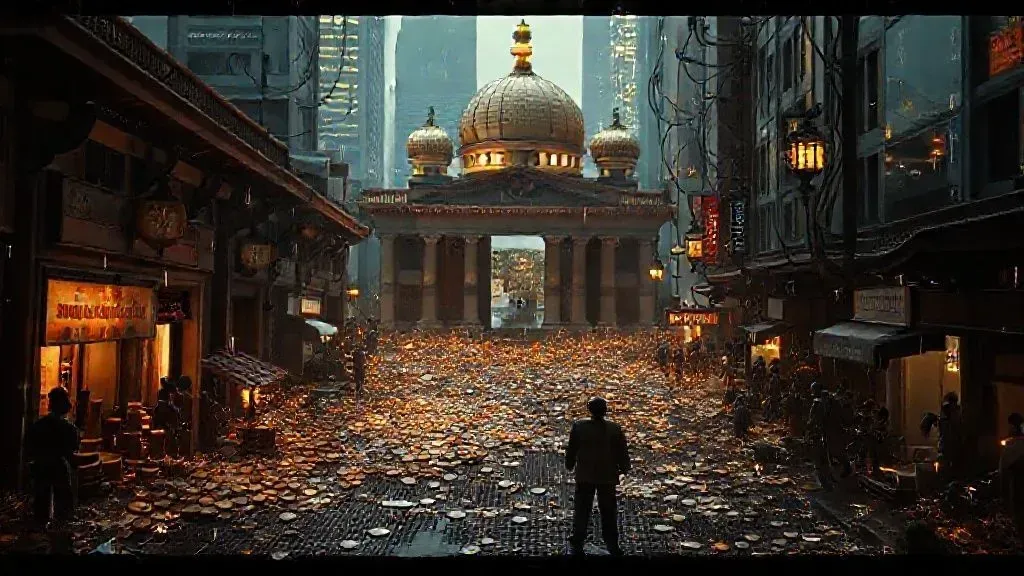 Illustration for "Imf Flags Stablecoins As Source of Risk to Emerging Markets Experts Say We Aren T There Yet"