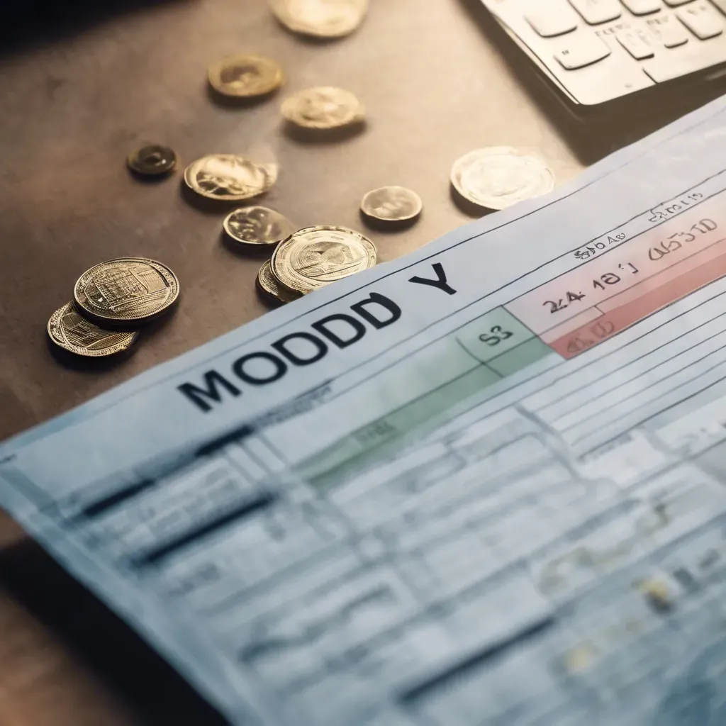 Illustration for "Moody 039 S Downgrades Us Credit Rating Due to Rising Debt"