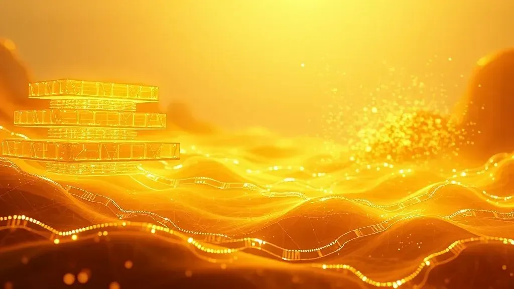 Illustration for "The Next Big Layer Isn T for Money It S for Truth"